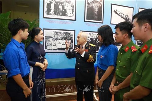 Trưng bày nhiều hiện vật quý về bến tàu Không số Vũng Rô