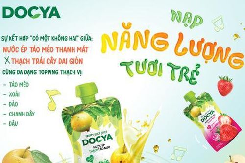 DOCYA – Thức uống 'tren-đì' của giới trẻ hiện đại