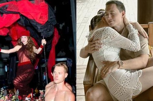 Vắng Kim Lý, Hồ Ngọc Hà xuất hiện bên dàn mỹ nam 6 múi, về nhà hỏi thẳng chồng 1 câu