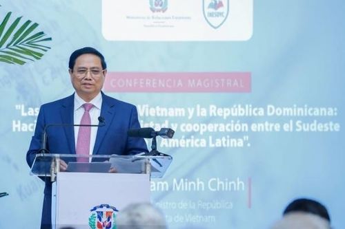 Thủ tướng Phạm Minh Chính: Quan hệ Việt Nam - Cộng hòa Dominica đang mở ra nhiều triển vọng hợp tác