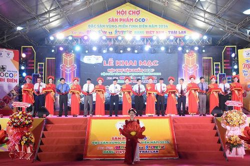 Khai mạc Hội chợ sản phẩm OCOP - Đặc sản vùng miền Tịnh Biên năm 2024