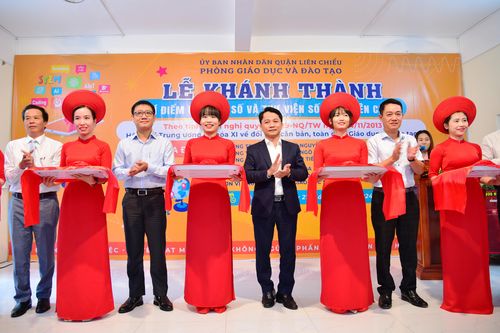 Khánh thành lớp học số và thư viện số quận Liên Chiểu