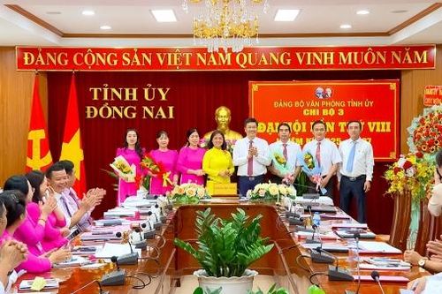 Đại hội Chi bộ 3, trực thuộc Đảng ủy Văn phòng Tỉnh ủy