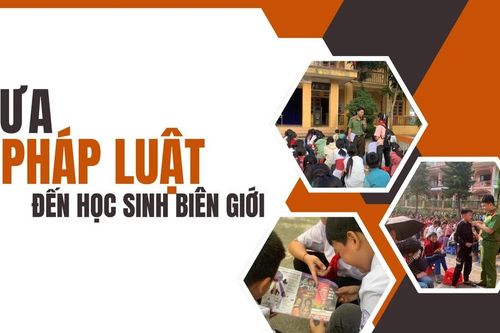 Đưa pháp luật đến với học sinh biên giới