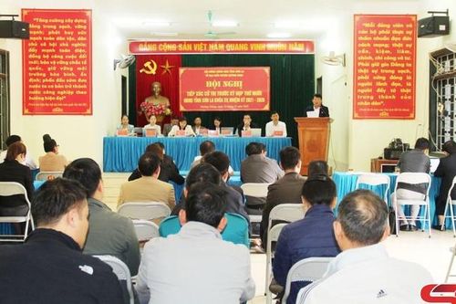Đồng chí Phó Bí thư Thường trực Tỉnh ủy tiếp xúc cử tri huyện Quỳnh Nhai