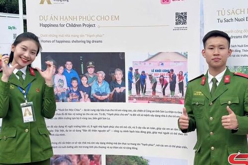 Dự án 'Hạnh phúc cho em' của Công an tỉnh Sơn La lọt vào vòng Chung kết Giải thưởng Hành động vì cộng đồng - HUMAN ACT PRIZE