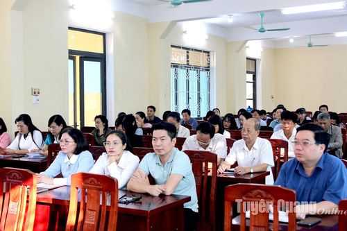 120 cán bộ công đoàn được tập huấn nghiệp vụ