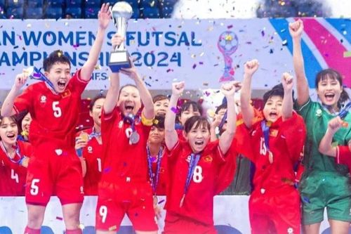 Thắng Thái Lan, đội tuyển futsal nữ Việt Nam vô địch Đông Nam Á 2024