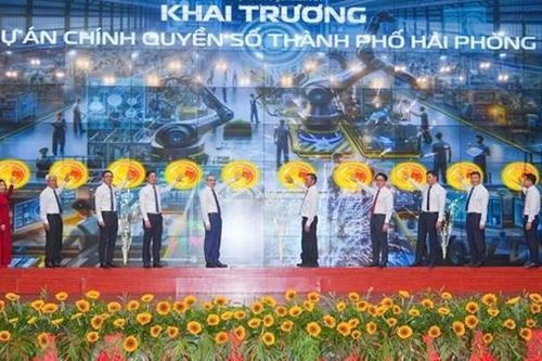Khai trương Dự án Chính quyền số Hải Phòng