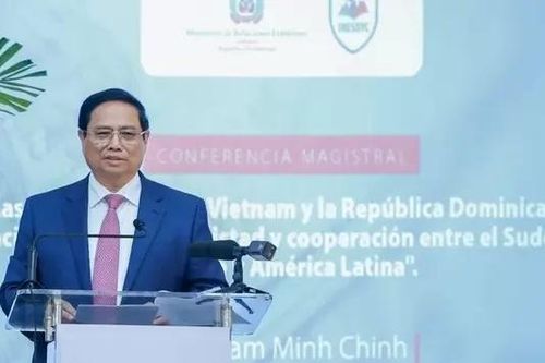 Thủ tướng phát biểu chính sách tại Dominicana