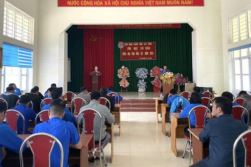 132 đoàn viên, thanh niên Sinh hoạt Chi đoàn trên địa bàn dân cư tại huyện Thạch An