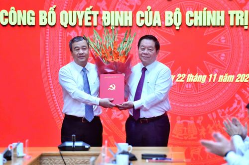 Bí thư Thái Bình Ngô Đông Hải giữ chức Phó Trưởng Ban Tuyên giáo Trung Ương