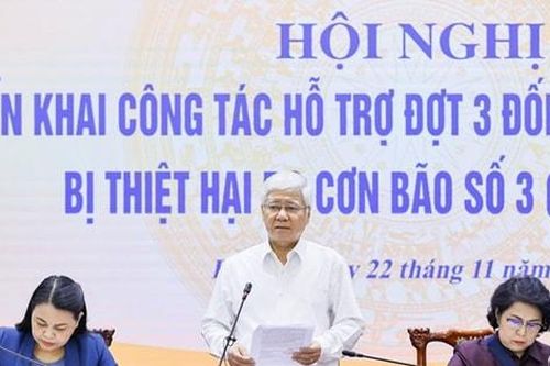 Phân bổ 948 tỷ đồng (đợt 3) hỗ trợ khắc phục hậu quả cơn bão số 3