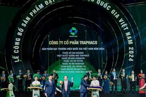 Traphaco - 52 năm vững bước, tự hào Thương hiệu Quốc gia Việt Nam