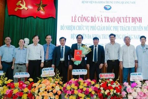 BVĐK Trung ương Quảng Nam có thêm Phó Giám đốc thứ ba