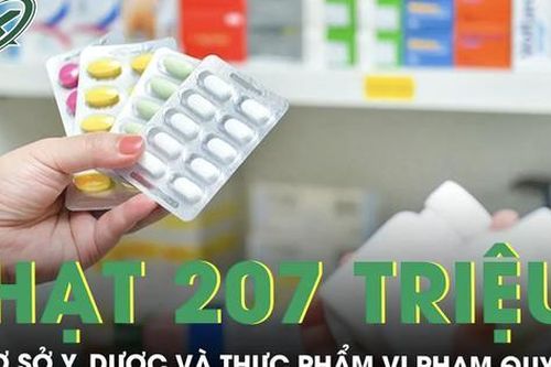 Hà Nội xử phạt 14 cơ sở y, dược và thực phẩm tổng số tiền hơn 207 triệu
