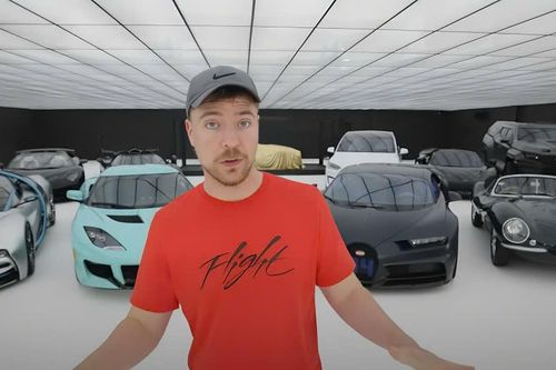 Ngắm dàn siêu xe của MrBeast, trị giá trăm nghìn USD