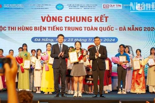 Lộ diện quán quân Cuộc thi hùng biện tiếng Trung toàn quốc-Đà Nẵng 2024