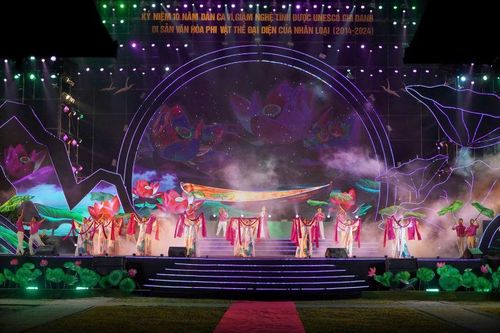 10 năm Dân ca Ví, Giặm Nghệ Tĩnh được UNESCO công nhận di sản văn hóa phi vật thể đại diện của nhân loại