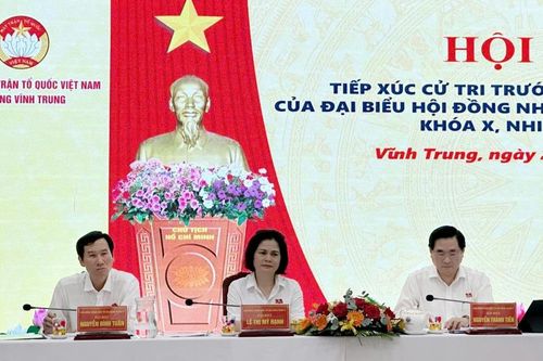 Cử tri nắm bắt, kiến nghị nhiều vấn đề mới phát sinh