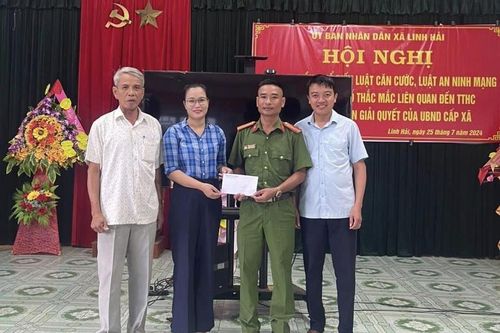 Dấu ấn Công an xã trên vùng gò đồi Linh Hải