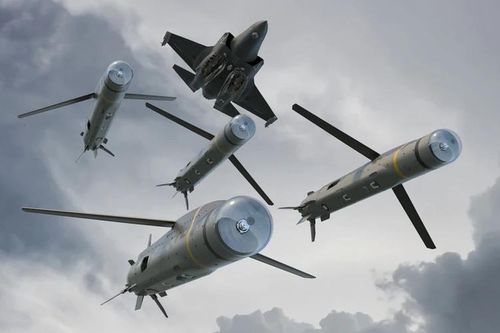 Tiêm kích F-35B như 'mọc thêm cánh' với tên lửa Spear