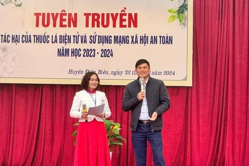 Điện Biên đẩy mạnh tuyên truyền phòng chống tác hại thuốc lá trong trường học