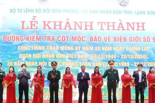 Hơn 40 tỷ xây dựng đường kiểm tra cột mốc bảo vệ biên giới Lạng Sơn