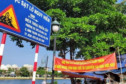 TP HCM công bố 31 điểm sạt lở nguy hiểm và đặc biệt nguy hiểm