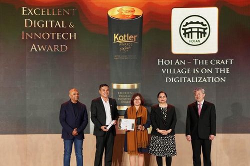 Dự án 'Hội An - Làng nghề lên số' nhận giải thưởng quốc tế Kotler Awards 2024