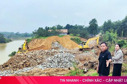 Người dân hiến gần 8.000 mét-vuông đất cho dự án khắc phục sạt lở bờ sông Ngàn Sâu