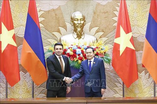 Chủ tịch Quốc hội Armenia kết thúc tốt đẹp chuyến thăm chính thức Việt Nam
