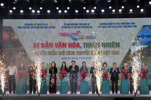 Sắc màu di sản văn hóa, thiên nhiên và sản phẩm thủ công truyền thống Việt Nam