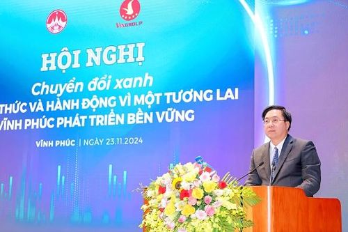 Vĩnh Phúc nỗ lực 'xanh' hóa để phát triển bền vững