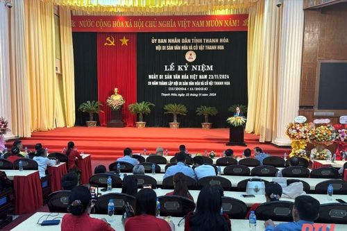 Kỷ niệm 20 năm thành lập Hội Di sản văn hóa và Cổ vật Thanh Hoa