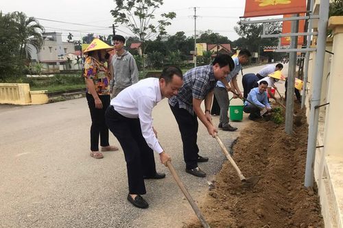 Thiệu Hóa phát động cao điểm 60 ngày đêm chỉnh trang cảnh quan xây dựng huyện nông thôn mới nâng cao