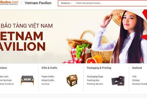 Giới thiệu 'Gian hàng Quốc gia Việt Nam - Vietnam Pavilion' trên nền tảng thương mại điện tử Alibaba