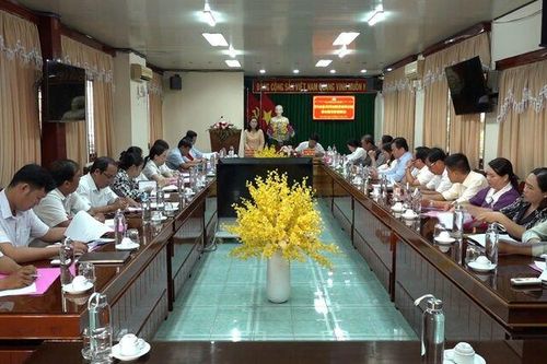 UBMTTQVN tỉnh An Giang kiểm tra công tác mặt trận tại TX. Tân Châu
