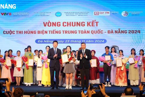 Trao giải cuộc thi hùng biện tiếng Trung toàn quốc - Đà Nẵng 2024