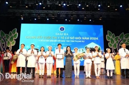 Đồng Nai đạt giải Ba cuộc thi Y tế cơ sở giỏi toàn quốc năm 2024