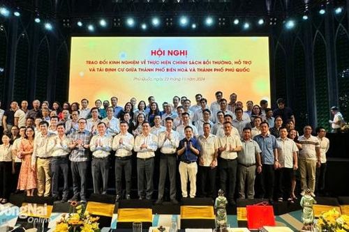 Biên Hòa và Phú Quốc trao đổi kinh nghiệm về chính sách bồi thường hỗ trợ tái định cư