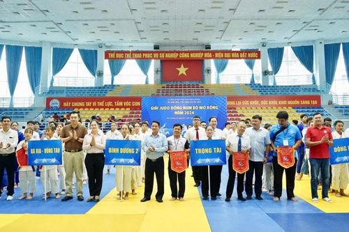 100 vận động viên tham dự Giải Judo Đông Nam bộ mở rộng năm 2024
