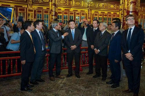 Huế đón bằng công nhận của UNESCO và công bố hoàn thành dự án tu bổ Điện Thái Hòa