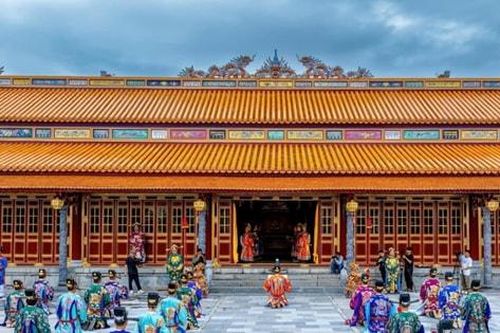 Tái hiện Lễ thiết triều tại điện Thái Hòa trong Hoàng cung Huế