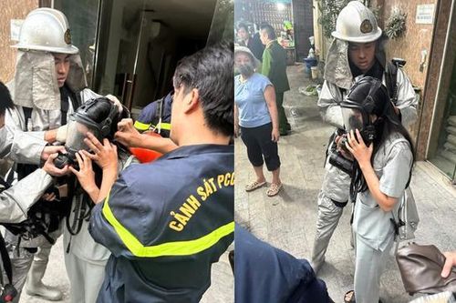 Cứu thành công 7 người trong đám cháy nhà cao tầng tại Ba Đình, Hà Nội