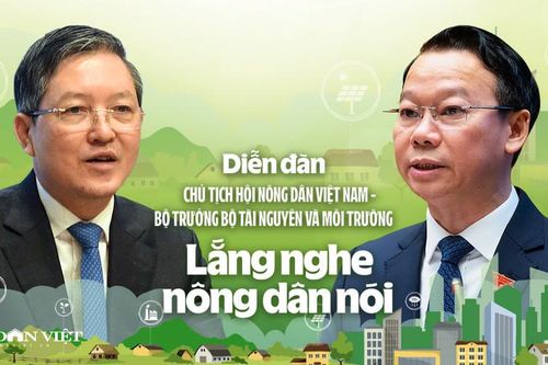 Lần đầu tiên, Bộ trưởng Bộ Tài nguyên và Môi trường 'lắng nghe nông dân nói'