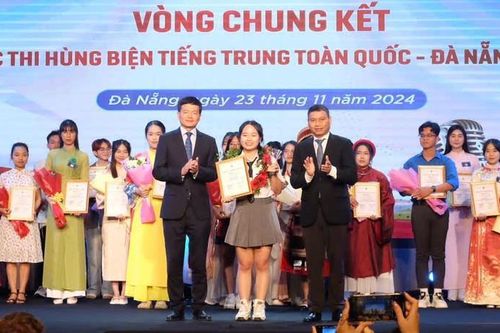 Khép lại chung kết cuộc thi hùng biện tiếng Trung toàn quốc - Đà Nẵng 2024