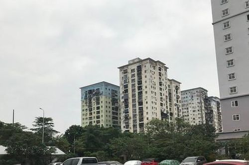 Xử lý bãi xe không phép ở sân 3 tòa chung cư tái định cư Đền Lừ
