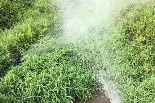 Công an xác minh đường ống dẫn nước vào sân golf ở Bắc Giang nghi ngờ bị phá hoại