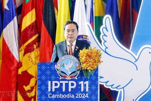 Chủ tịch Quốc hội phát biểu tại Phiên họp toàn thể Nghị viện quốc tế vì Bao dung và Hòa bình